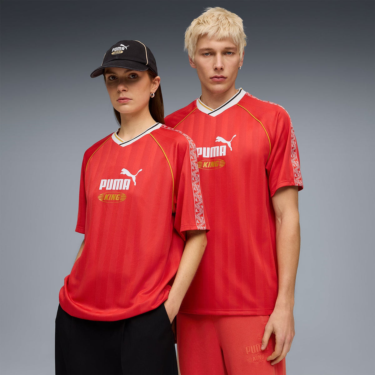 PUMA Authentic King Relaxed Soccer Jersey - Mens