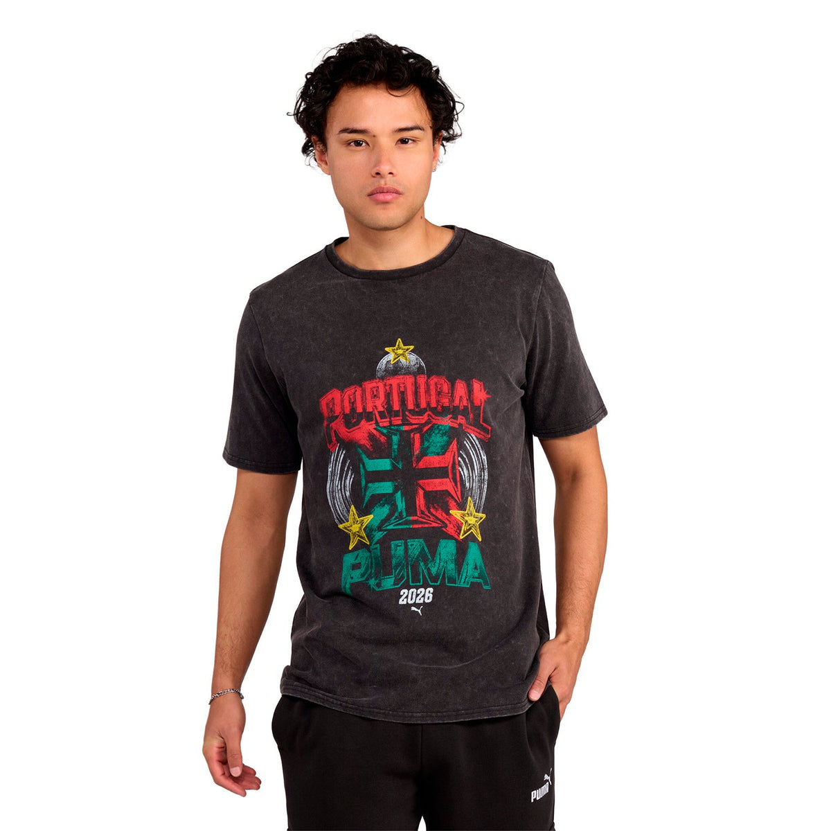 PUMA World Cup 90's Bespoke Portugal Tee - Mens