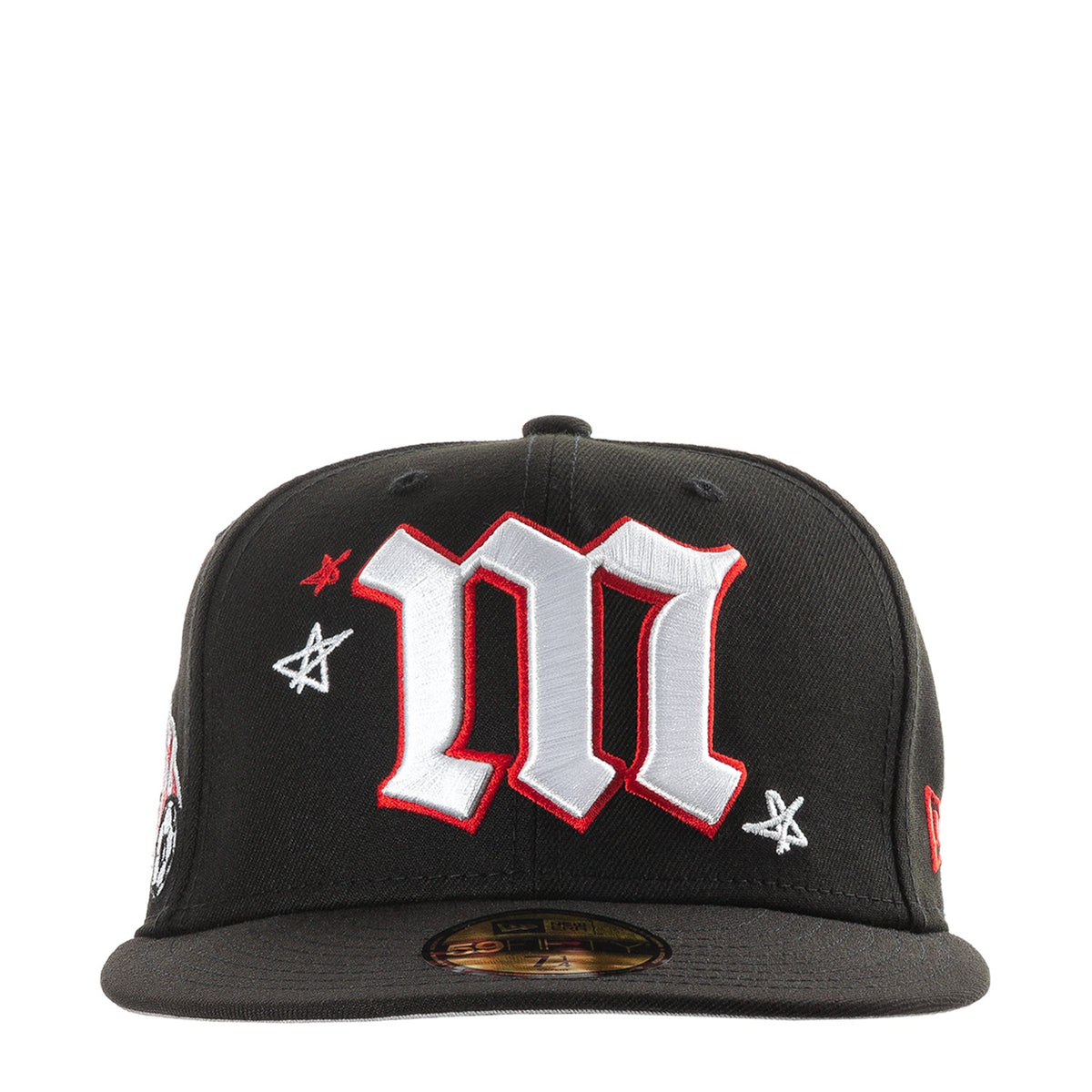 NEW ERA Premium Mexico "M" Flaming Soccer Ball Side Patch 5950