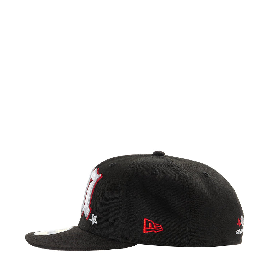 NEW ERA Premium Mexico "M" Flaming Soccer Ball Side Patch 5950