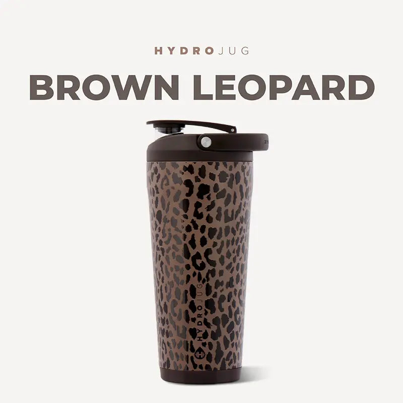 HydroJug 24 oz New Stainless Steel Shaker – Insulated, Leakproof with Silent Mixing Grate – No Clumps, No Noise – Premium Shaker