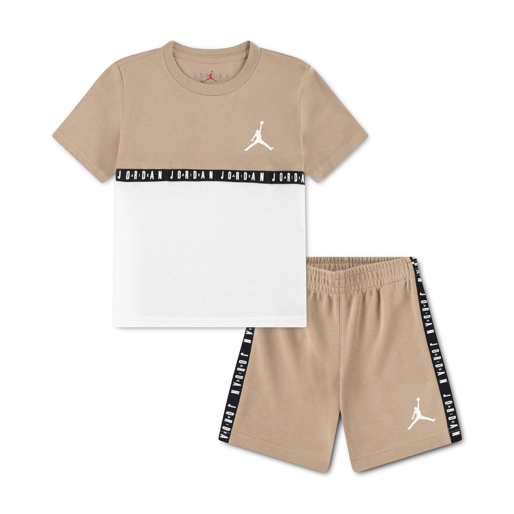 NIKE Classic Jumpman Blocked Taping Short Set - Toddler