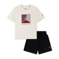 JORDAN Block Logo Mesh Short Set - Toddler