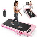 【DealsForYouDays】Foldable Treadmill with 12% Incline,3.8MPH/7.5MPH,Low Noise Motor Walking Pad, 265lbs Weight Capacity, Remote Control & Wheels for Easy mobility, Dual Shock Absorption System Home Gym Equipment, Home Workout Equipment, Summerwins ...