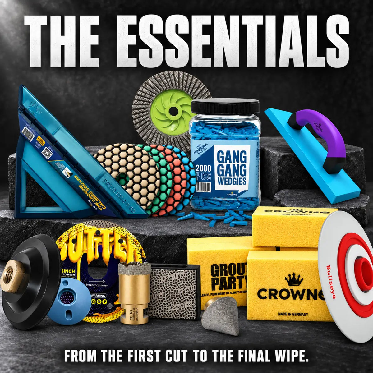 The Essentials — Professional Tile Tool Bundle