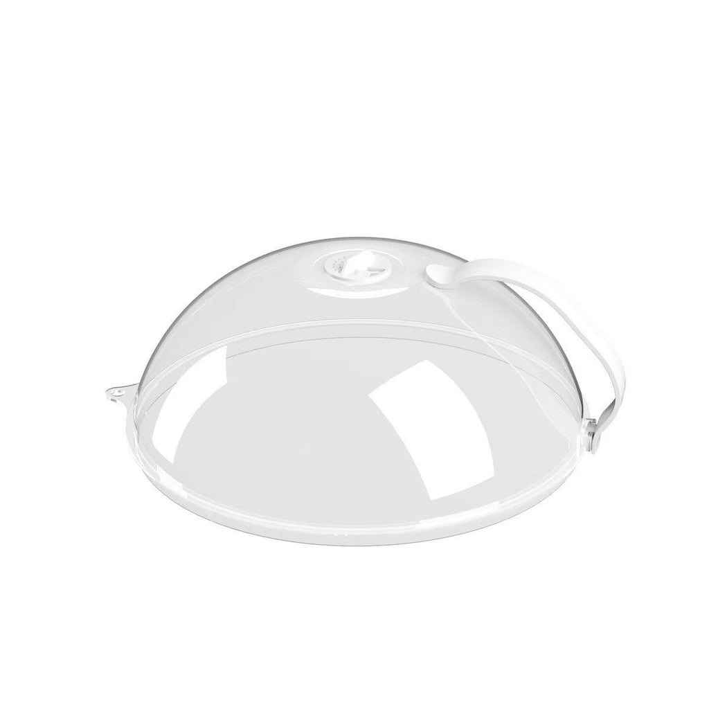 Microwave Splatter Guard, Transparent Food Cover, Reusable Oil-Proof Heat-Resistant Lid, No Battery Needed, Practical Kitchen Cooking Accessory and Gadget, Clear, Cooking Gadgets