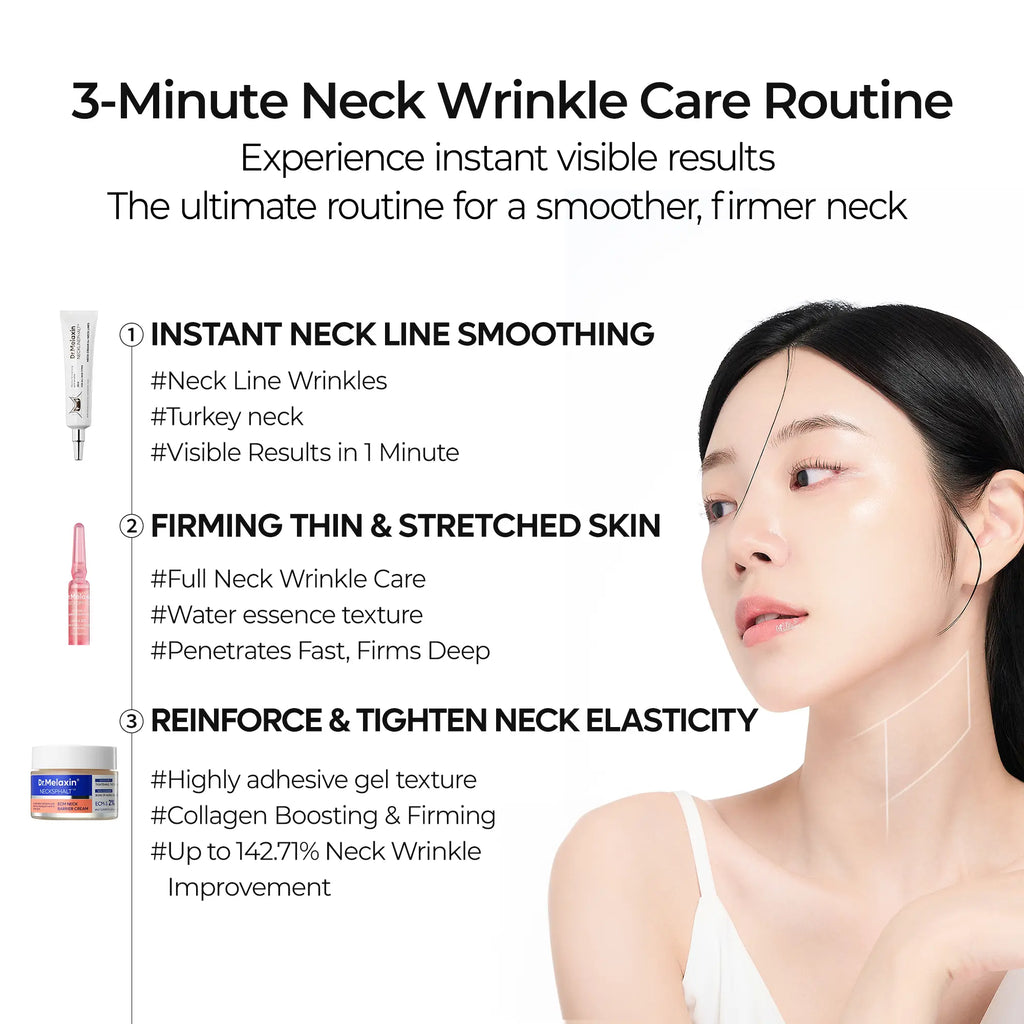 [Dr.Melaxin Live Exclusive Bundle] Ultimate Full Face Rescue Set | Full Face, Eye & Neck Routine for Spots, Pores, Texture & Firmness | Korean Skincare