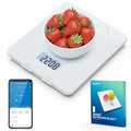 RENPHO Digital Food Scale, Smart Nutritional Kitchen Measuring Scale with App for Macro Keto Calorie Tracking, Home Gift (g, oz)