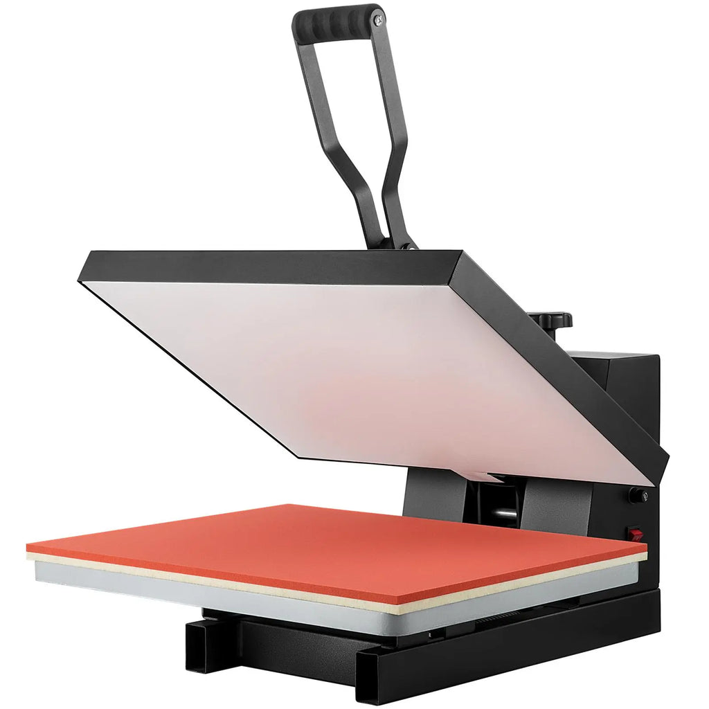 【Fallpicks】VEVOR 16x20 Heat Press Machine, 1700W Fast Heating High Pressure Digital Control Iron, for T-Shirt, Clothing, Fabric, Bags, Industrial Sublimation Printer for Heat Transfer Vinyl, Easy to Use Black for Friends