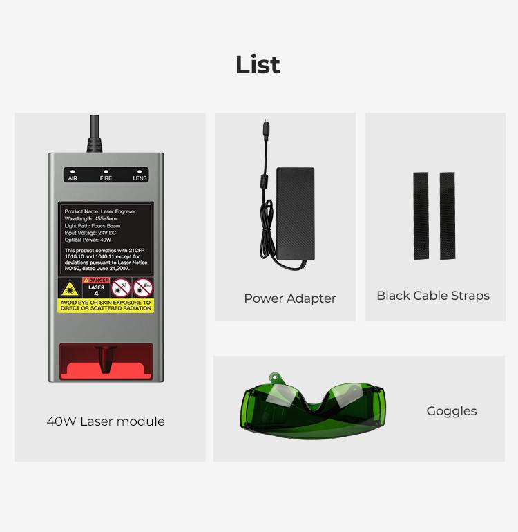 Creality Laser Module 40W for Falcon2 Laser Engravers