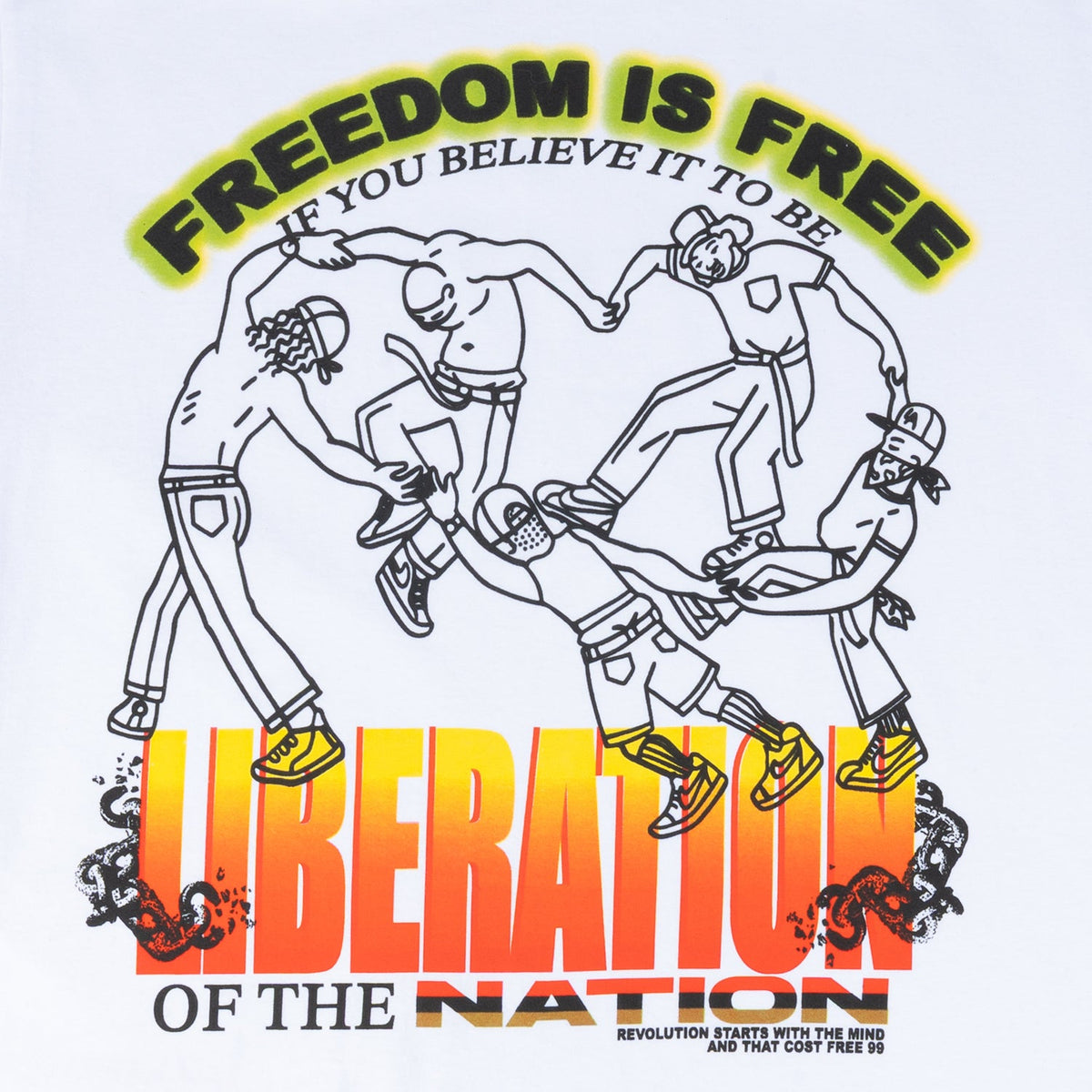 PRO CLUB Freedom Is Free Tee - Mens