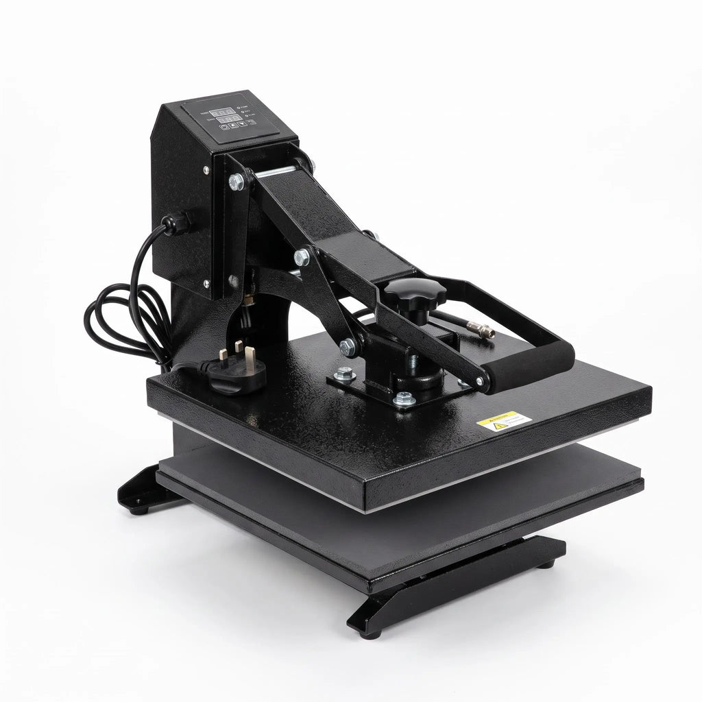 15x15ft Upgraded Heat Press Machine, t-Shirt Sublimation Heat Transfer with Teflon Coating 110V
