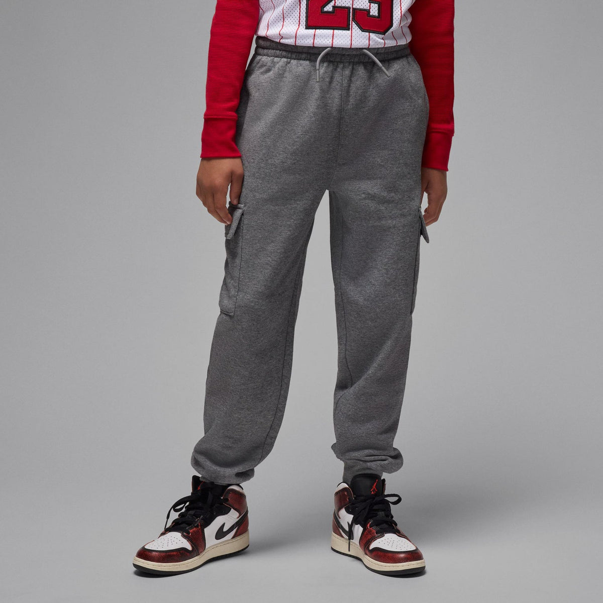 JORDAN Brooklyn Essential Fleece Cargo Pant - Youth