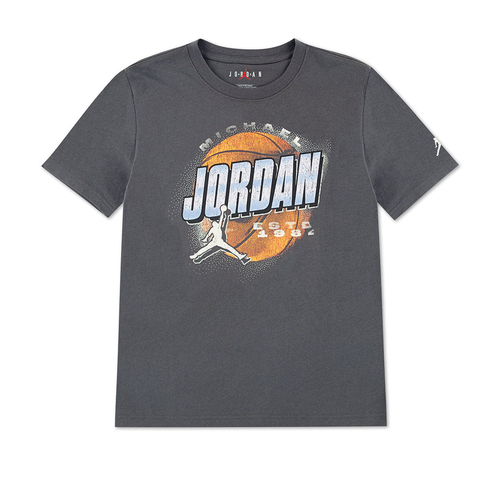 JORDAN Distressed Chrome Tee - Youth