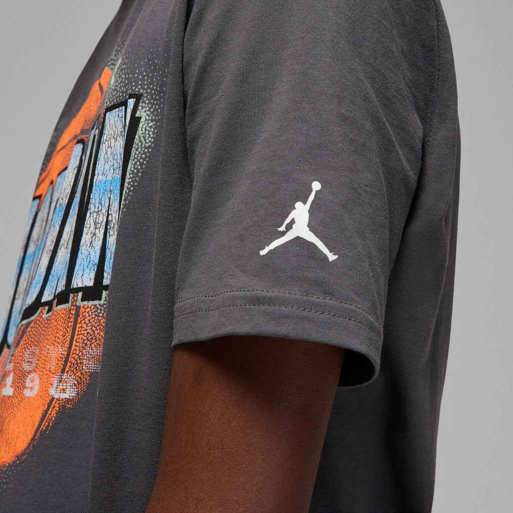 JORDAN Distressed Chrome Tee - Youth