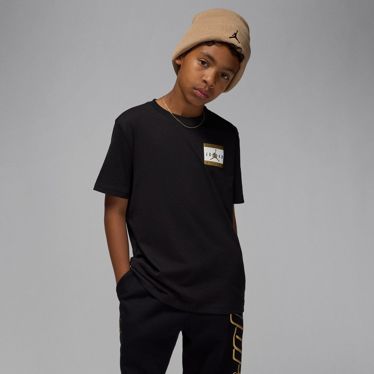JORDAN Printed Label Tee - Youth