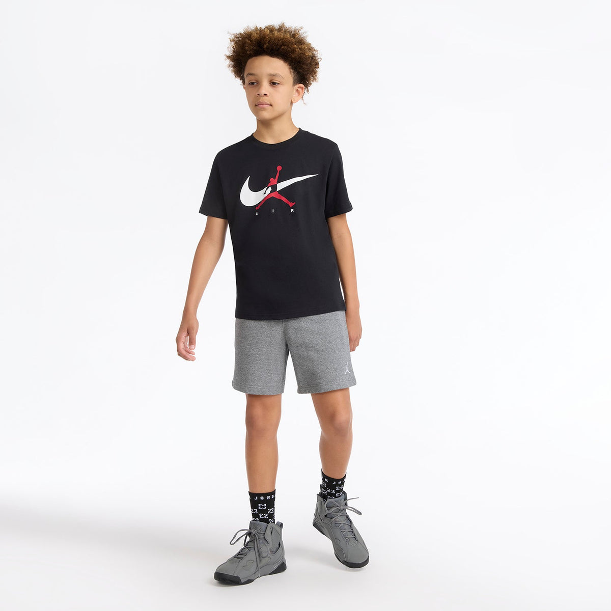 JORDAN Jumpman Swoosh Tee - Youth