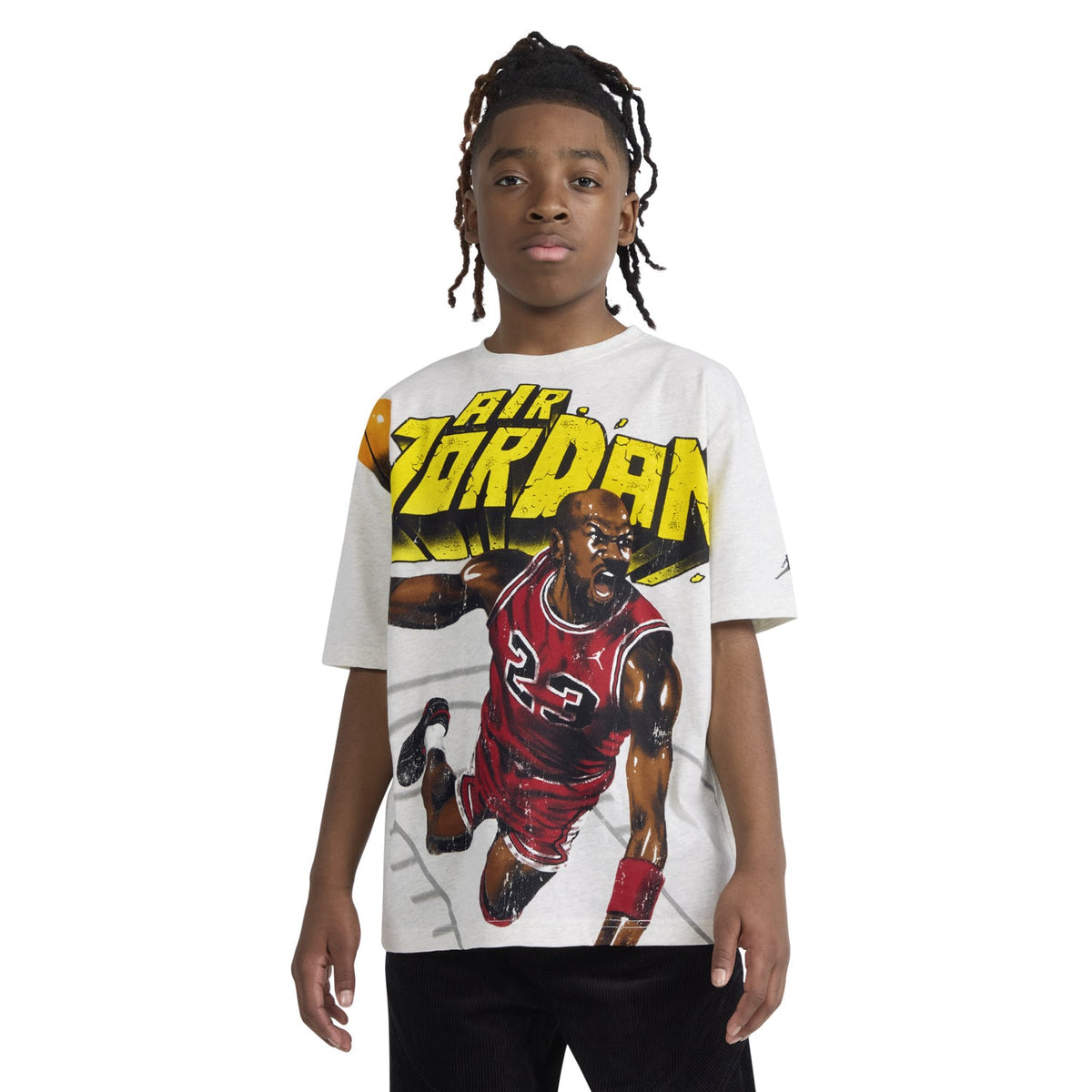 JORDAN Original Jumpman Slam Dunk Tee - Youth