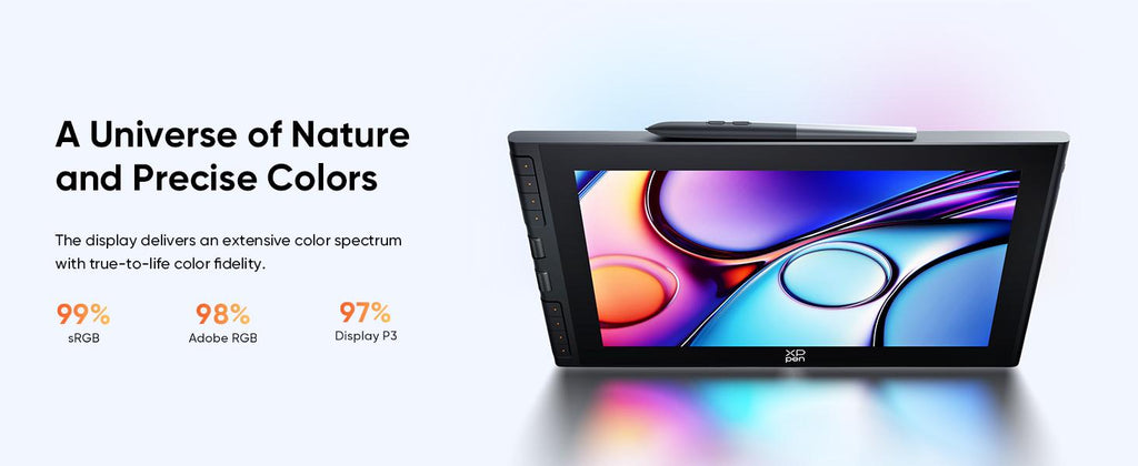 XPPen Artist 16 3rd Graphics Drawing Tablet 16K Pressure Levels 2 Dial 8 Customizable Shortcut Keys Upgraded X4 Smart Chip Pen Foldable Stand Anti-glare Screen for Art Education Illustration 3D Printing Support Windows Android,sohochic