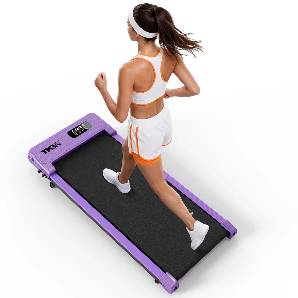 Compact Walking Pad Treadmill - Mini Portable Exercise Equipment, At-Home Gym Home Workout Gear for Running with Remote Control & LED Display