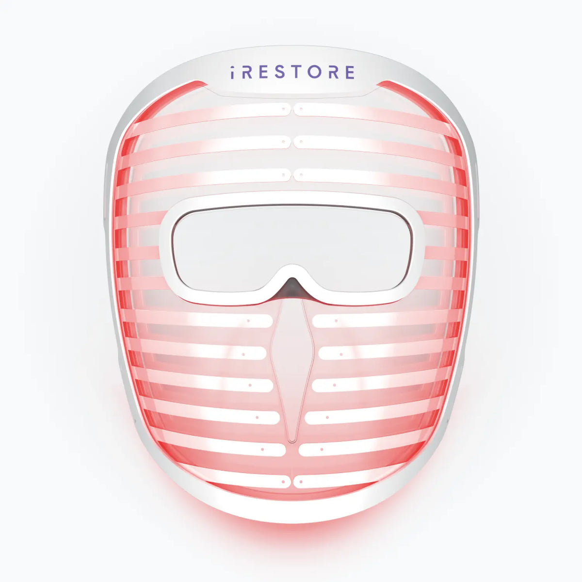 iRESTORE LED Face Mask Light Therapy for Youthful Radiant Skin Blue, Infrared & Red Light Therapy with 360 LEDs