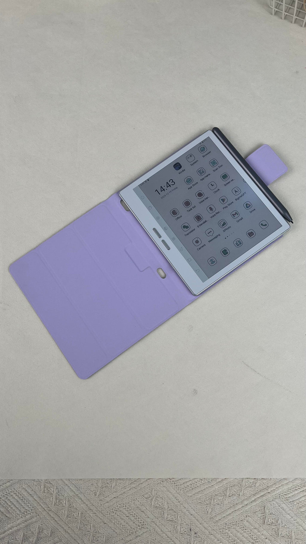 Bigme B7 Pro, Eyefriendly Tablet with Color Eink screen. kaleido3 Android 14 Tablet 8+256GB+2TB TF card slot Octa Core 4G SIM, WIFl/Bluetooth5.2 Google, Handwriting, annotation, eReader+ Stylus, Glare-free, no blue light, eyefriendly