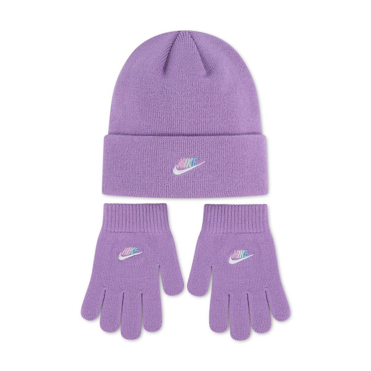 NIKE Youth Futura Beanie & Glove Set