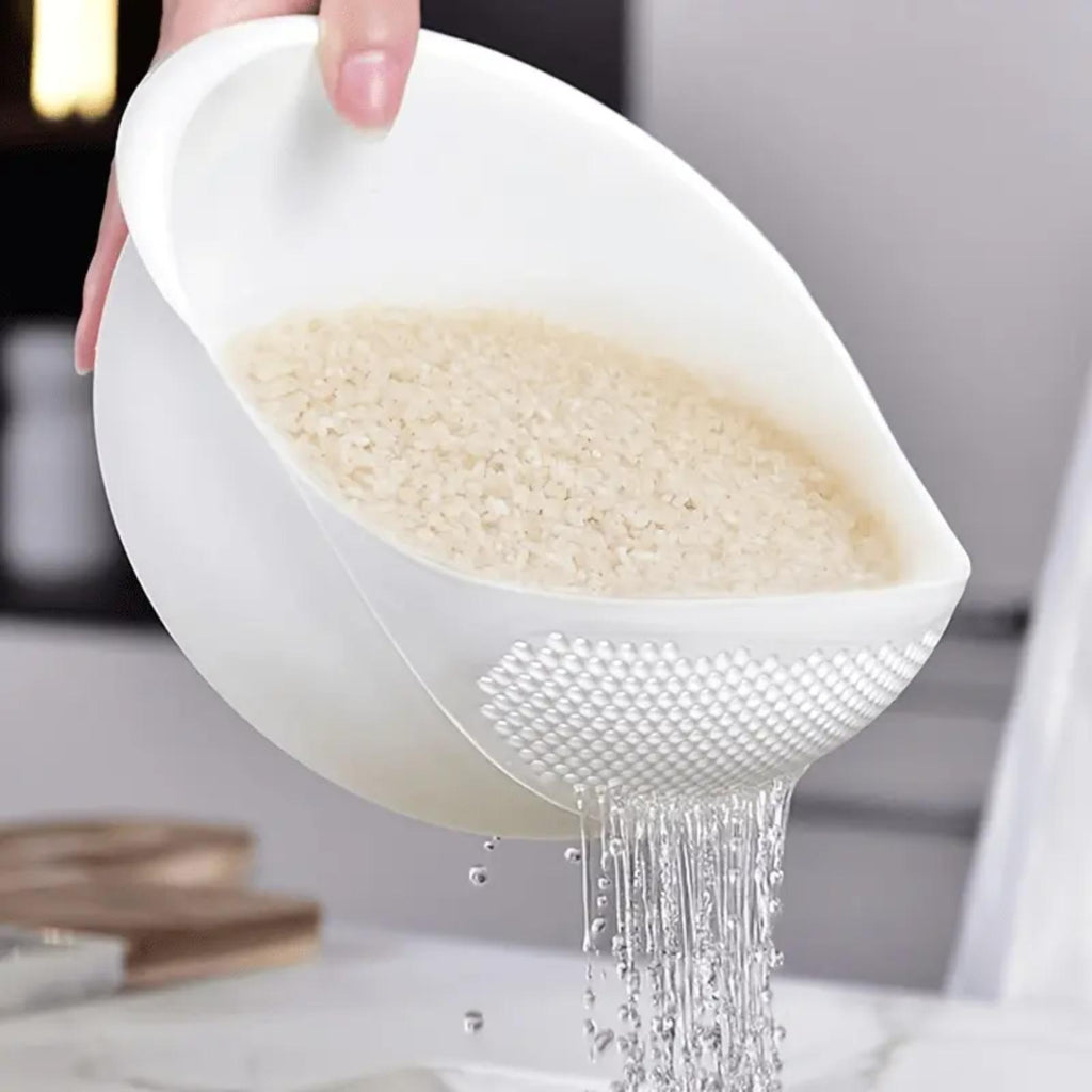 1Pcs/2Pcs Mini Multi-Functional Kitchen Drain Basket Basin, Versatile Small Colander Strainer For Washing Rice, Fruits And Vegetables, Practical Household Food Prep Kitchen Accessory