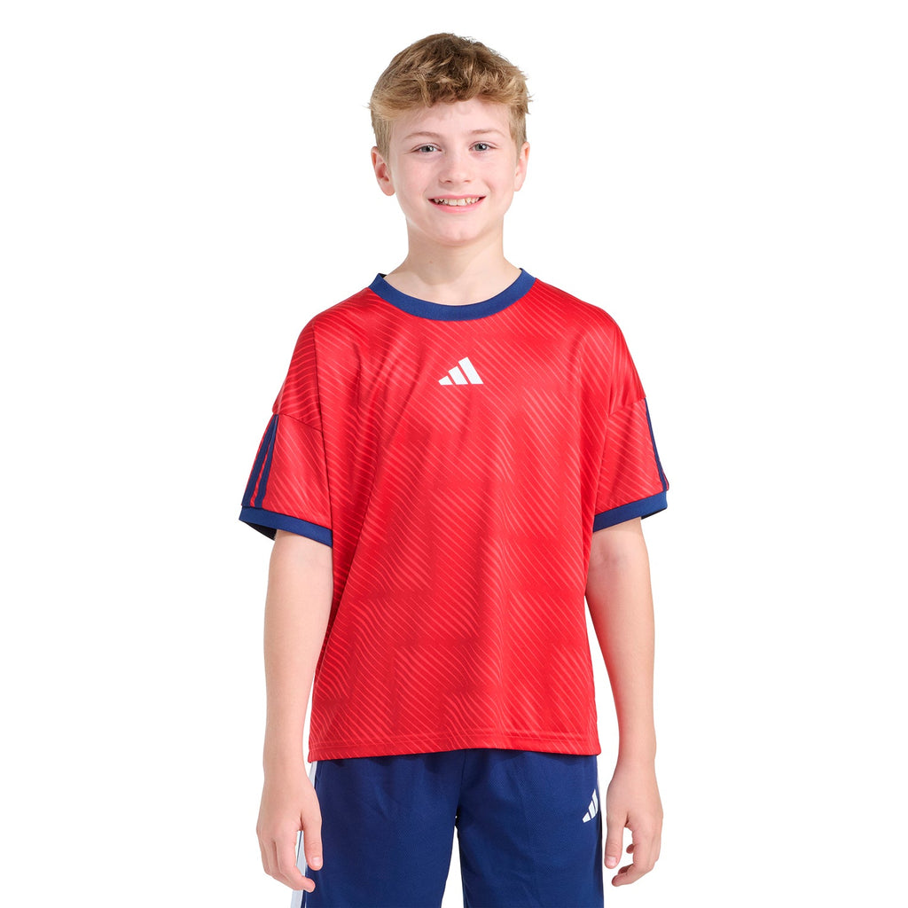 ADIDAS AOP World Soccer Top - Youth