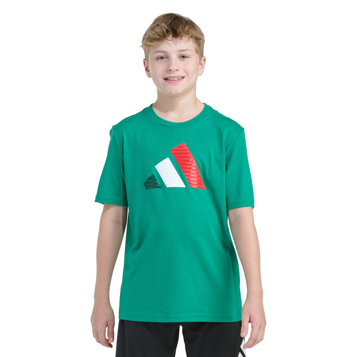 ADIDAS Nations 3 Bar Logo Tee - Youth