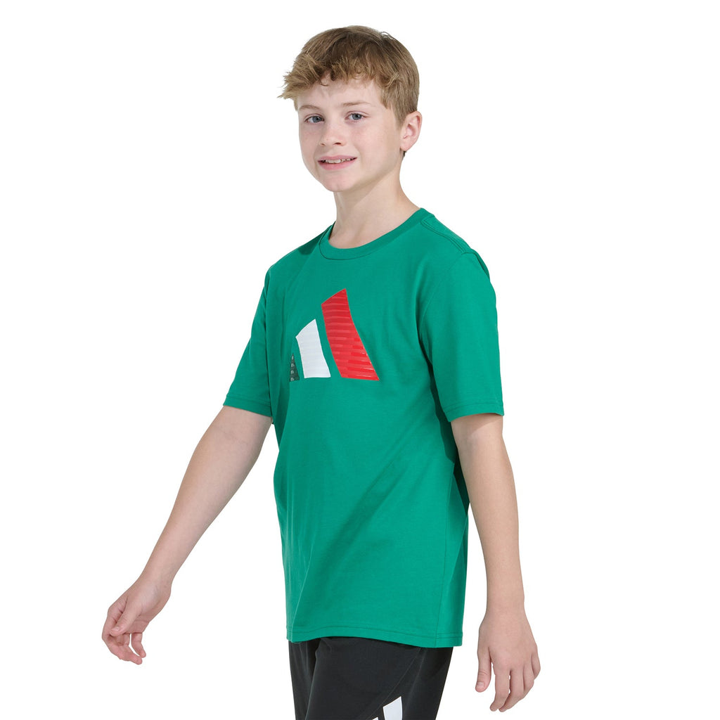 ADIDAS Nations 3 Bar Logo Tee - Youth