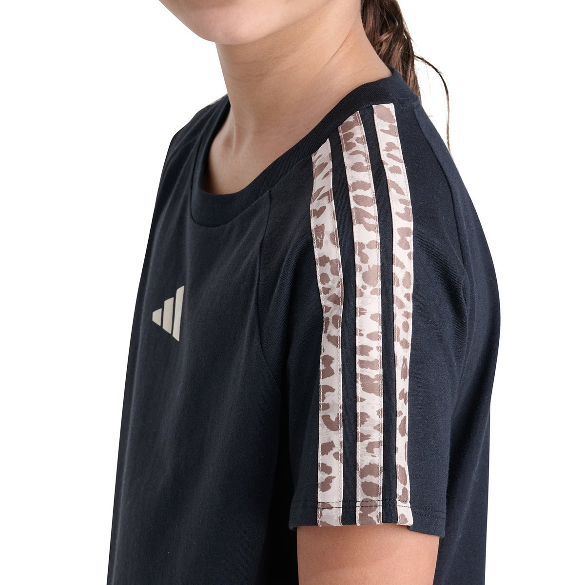 ADIDAS AOP 3-Stripe Raglan Tee - Youth