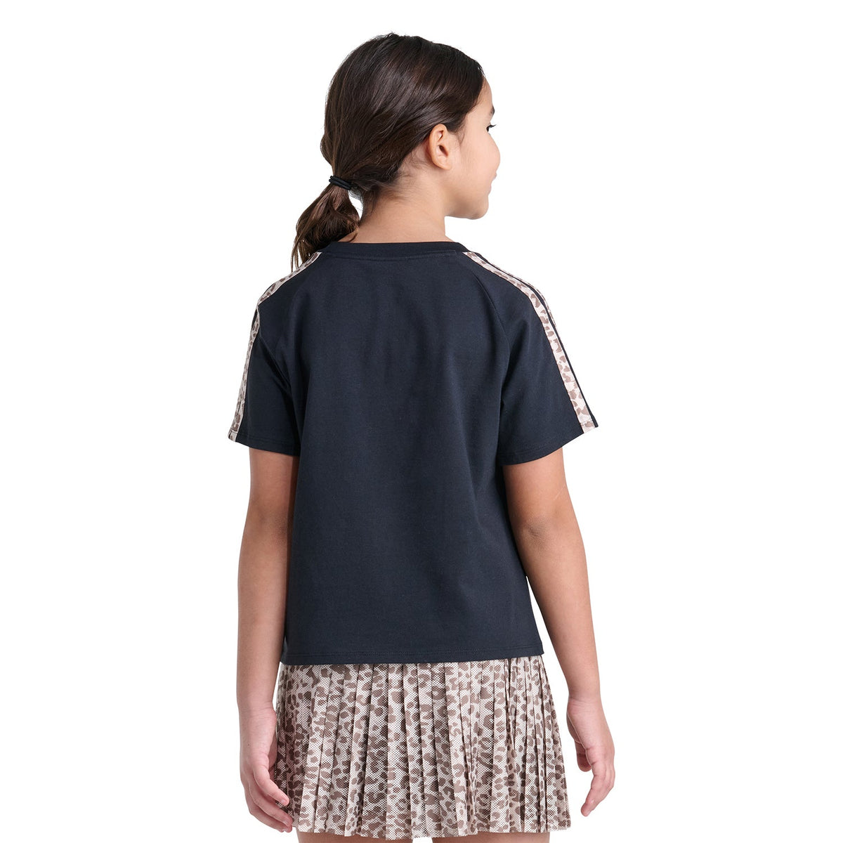 ADIDAS AOP 3-Stripe Raglan Tee - Youth