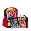 CHARACTER 5 PC Mario and Luigi Backpack Lunch Set