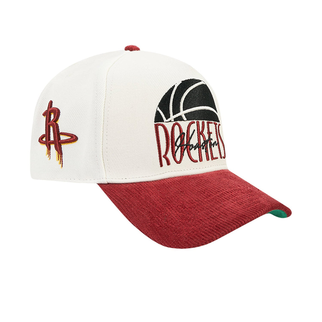PRO STANDARD Rockets Original Players Wool Blend Pro Pinch Strapback