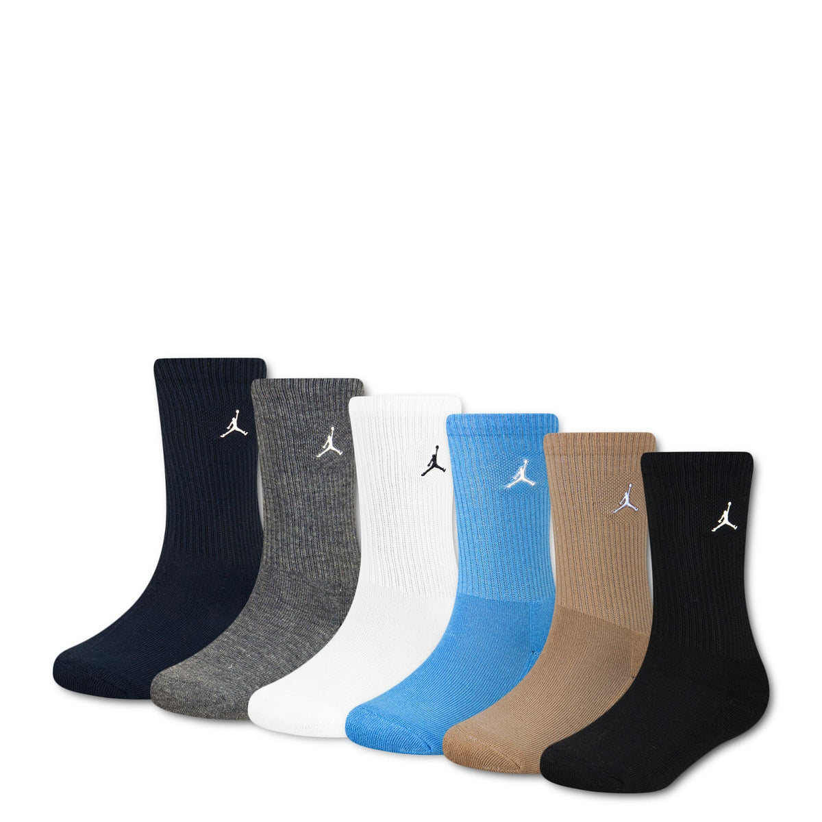 JORDAN 6 Pack X-Small Everyday Essentials Crew