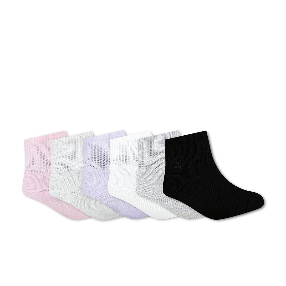 JORDAN 6 Pack Medium Everyday Essentials Quarter Sock