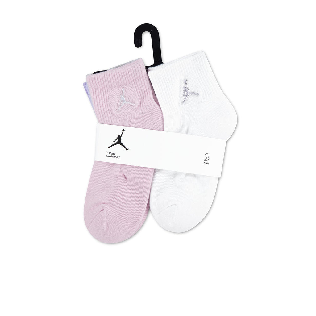 JORDAN 6 Pack Medium Everyday Essentials Quarter Sock
