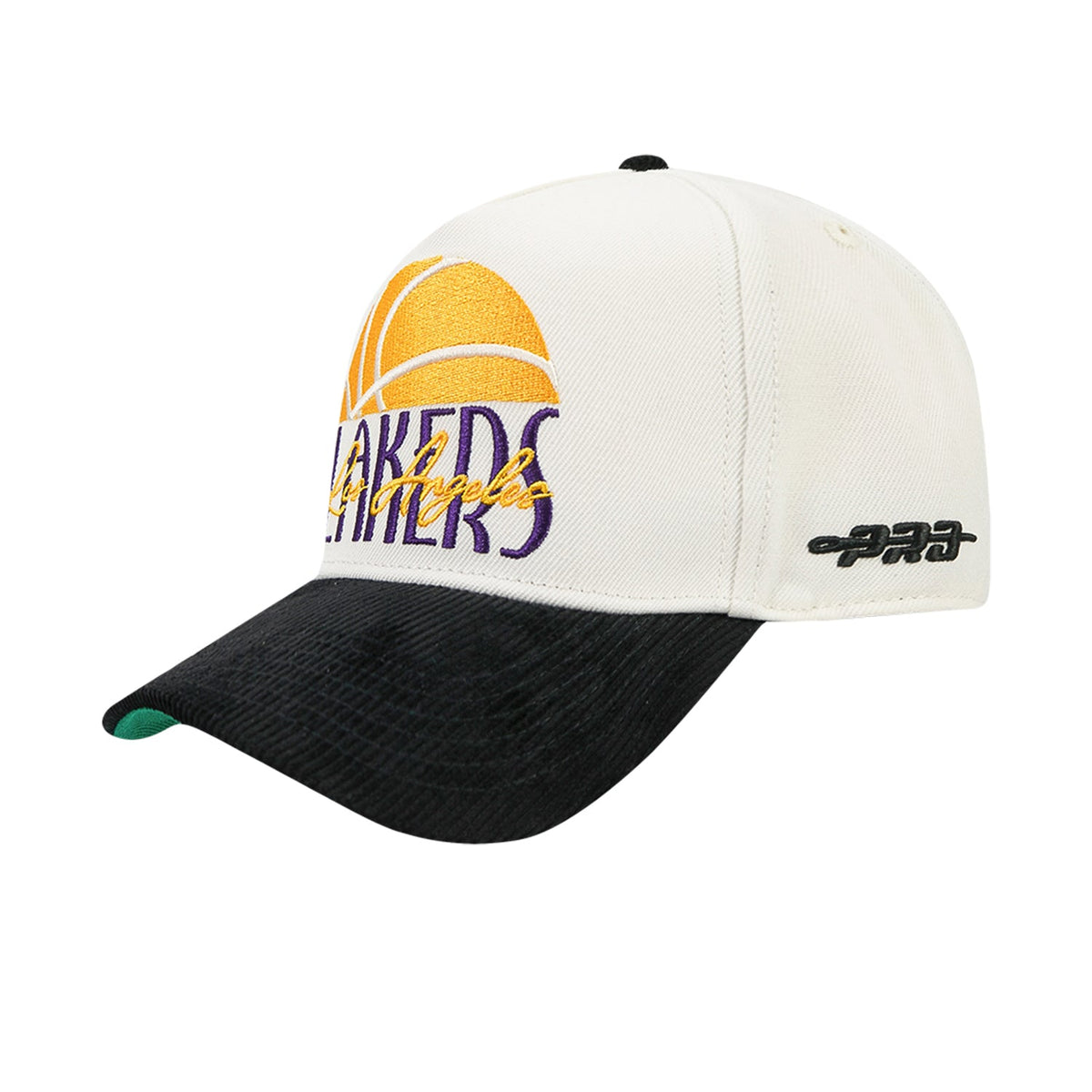 PRO STANDARD Lakers Original Players Wool Blend Pro Pinch Strapback
