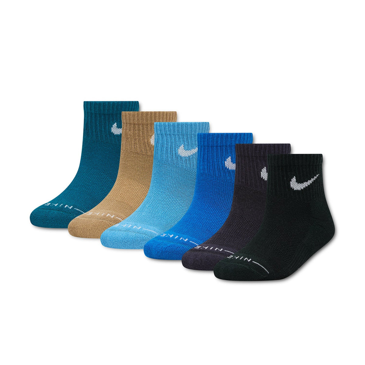NIKE 6 Pack X-Small Elevated Everyday Quarter