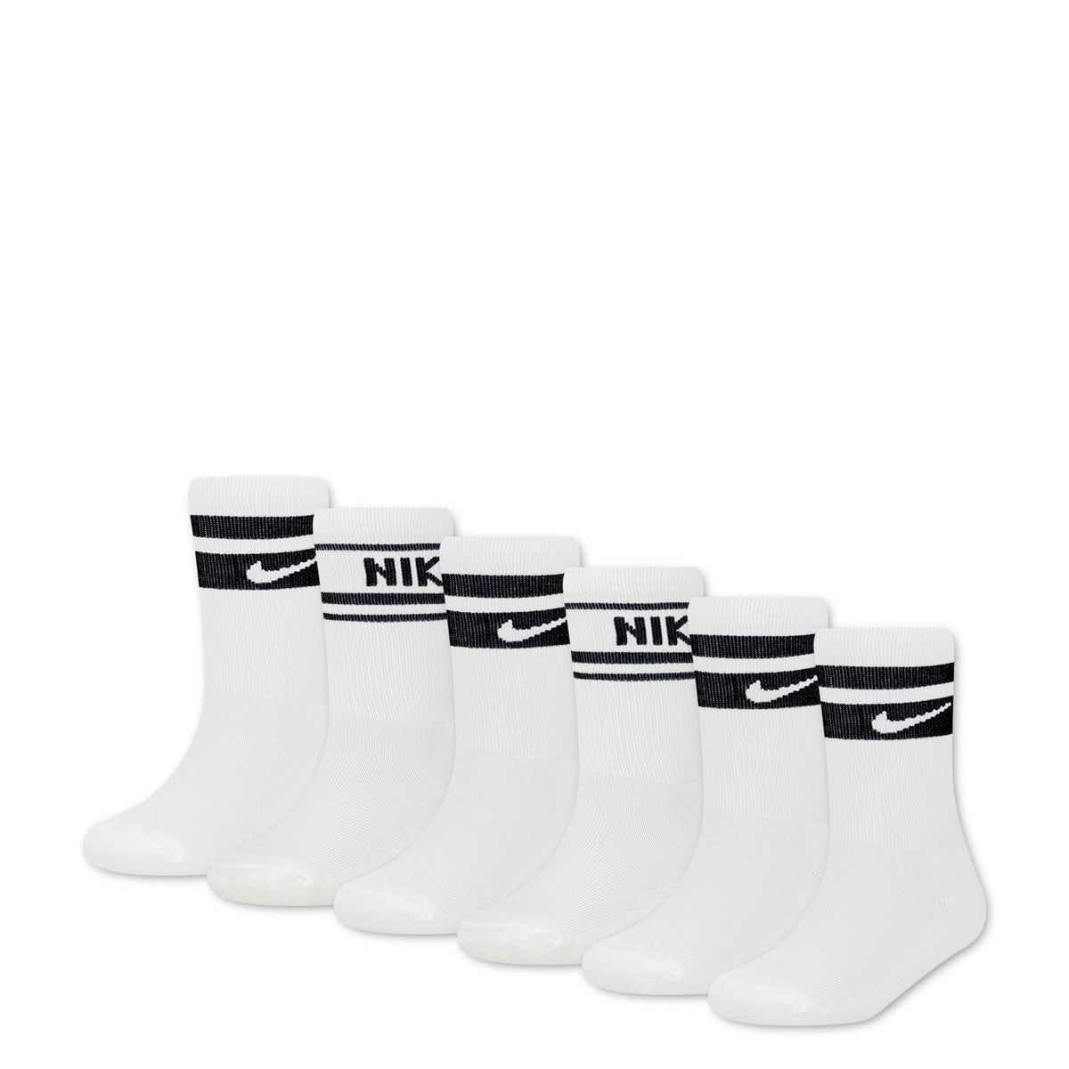 NIKE Original 6 Pack XXS Varsity Cushion Crew