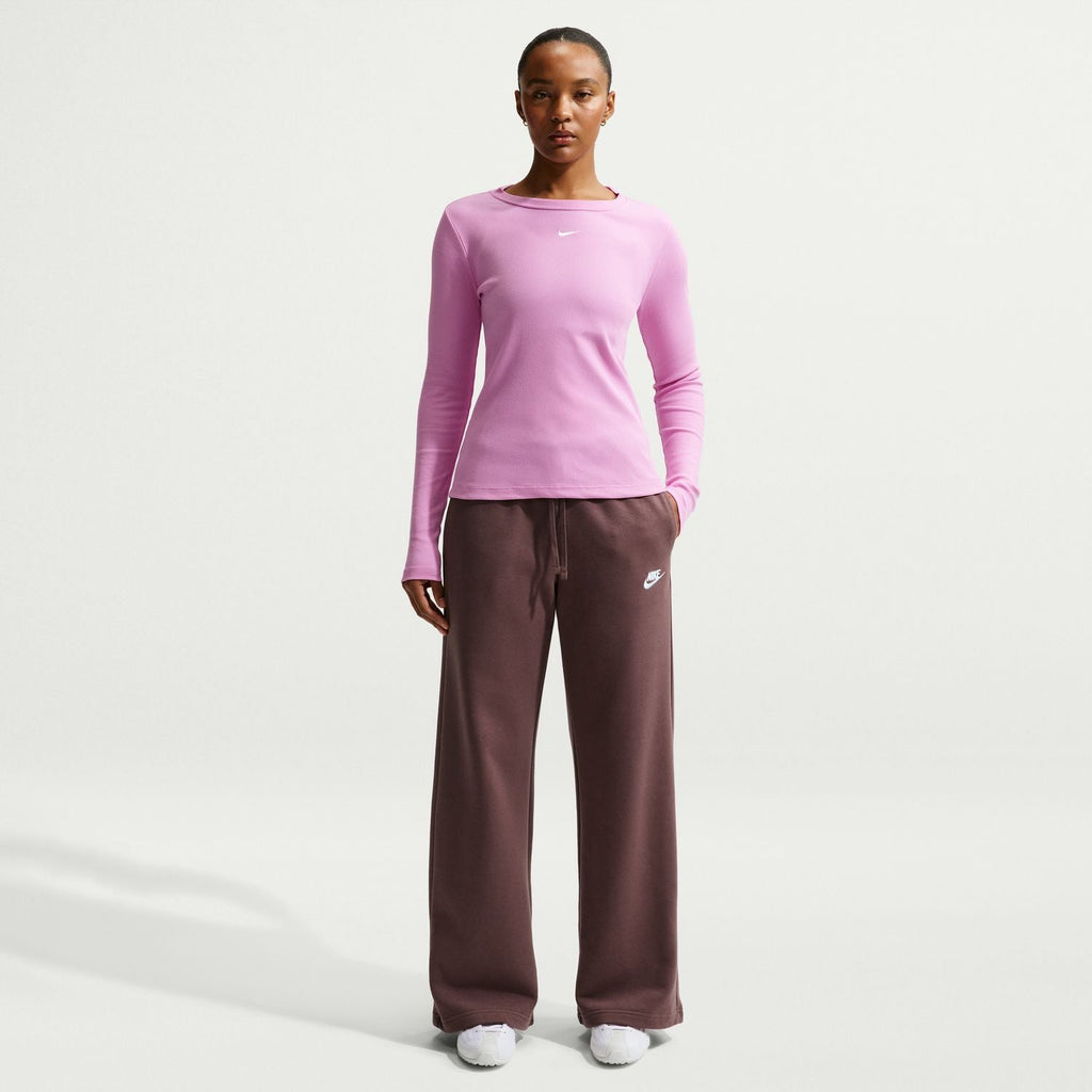 NIKE Official Club Fleece Wide Pant - Womens