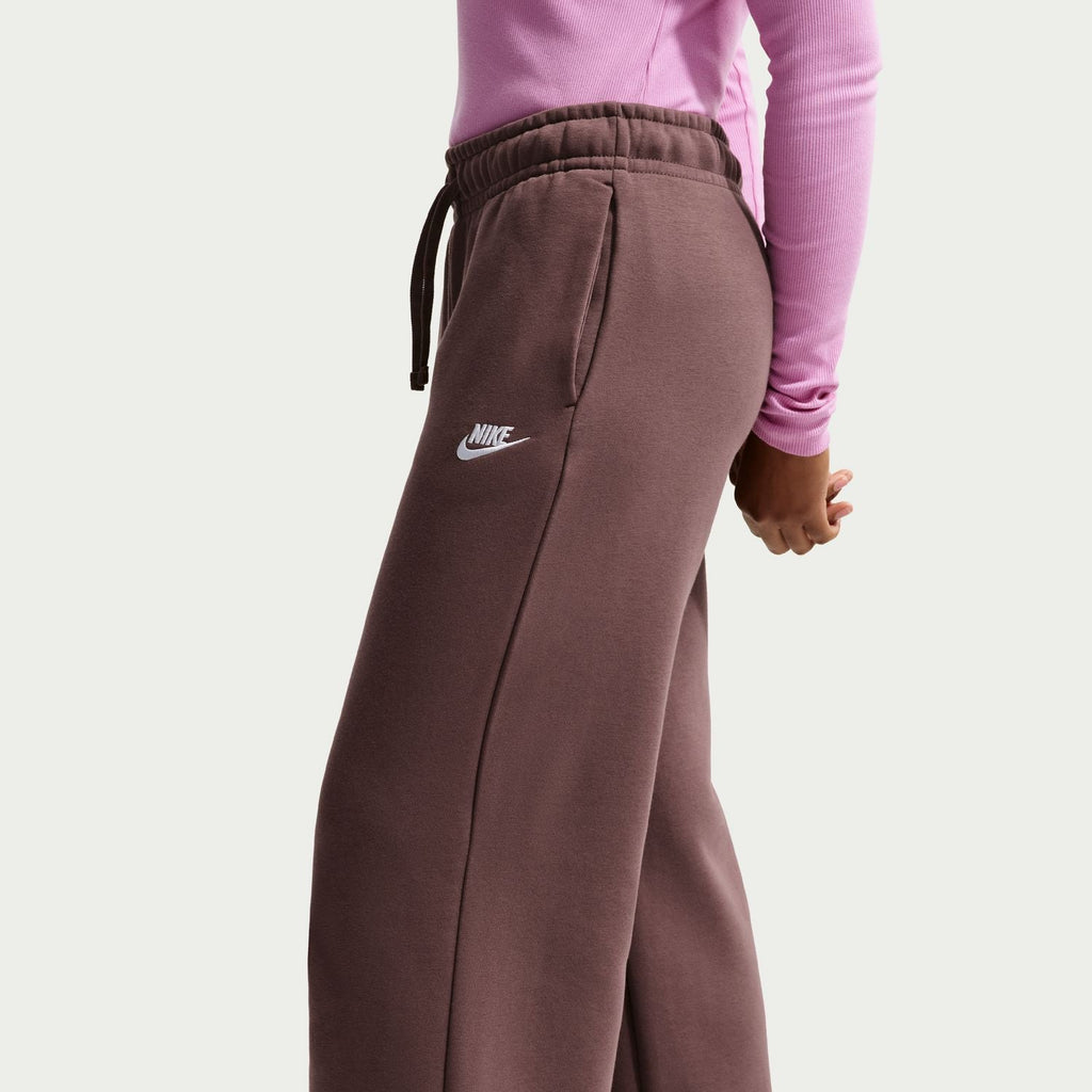 NIKE Official Club Fleece Wide Pant - Womens