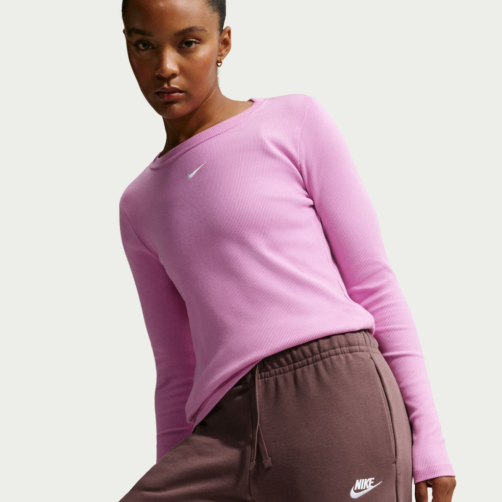 NIKE Official Club Fleece Wide Pant - Womens