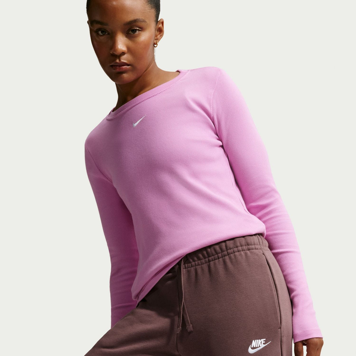 NIKE Official Club Fleece Wide Pant - Womens