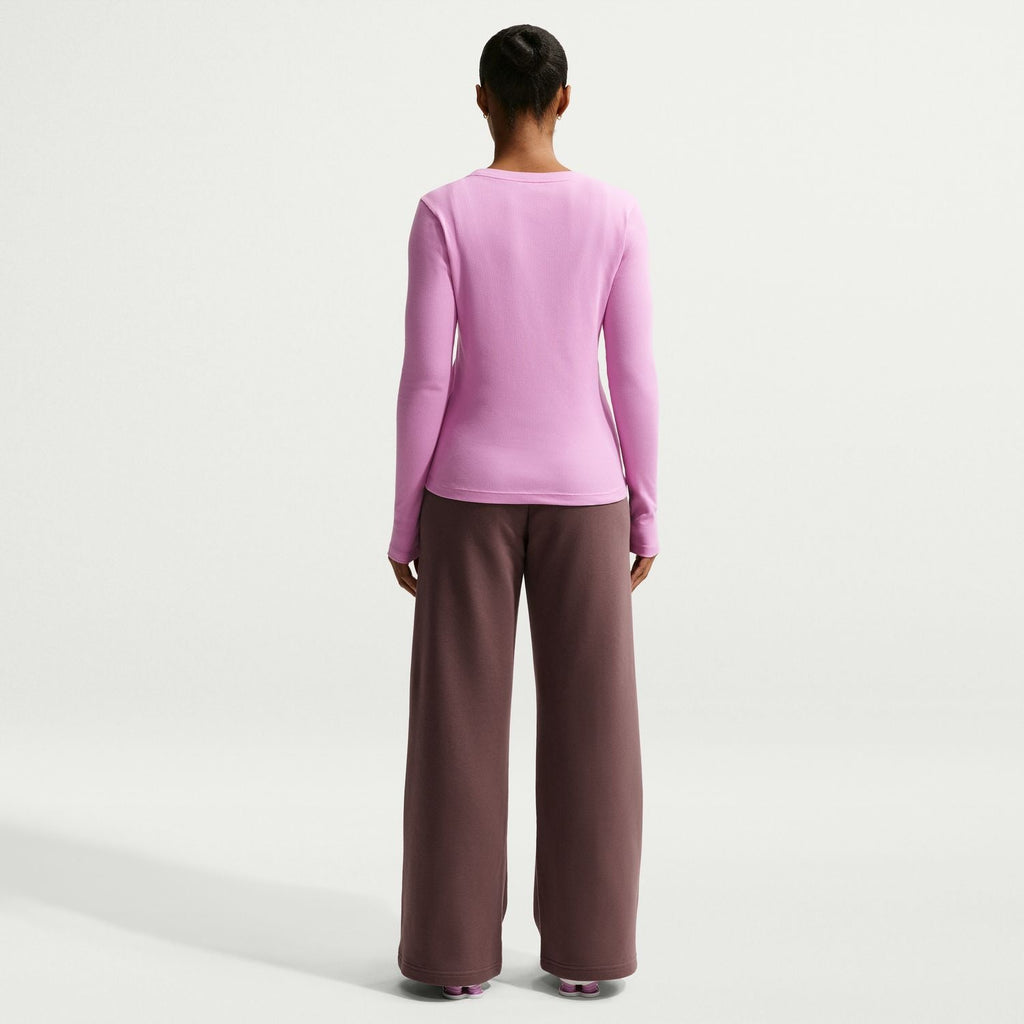 NIKE Official Club Fleece Wide Pant - Womens