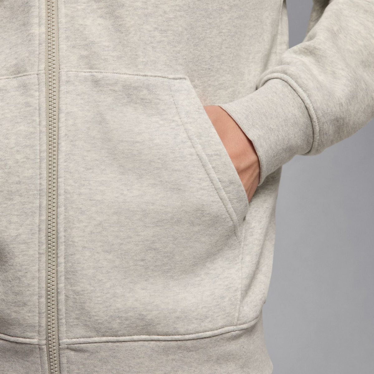 JORDAN Original Brooklyn Fleece Full Zip Hoody - Mens