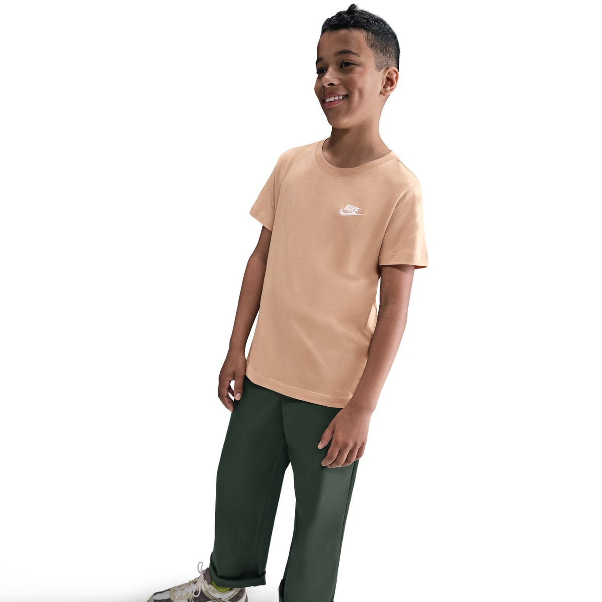 NIKE Embroidered Futura Tee - Youth