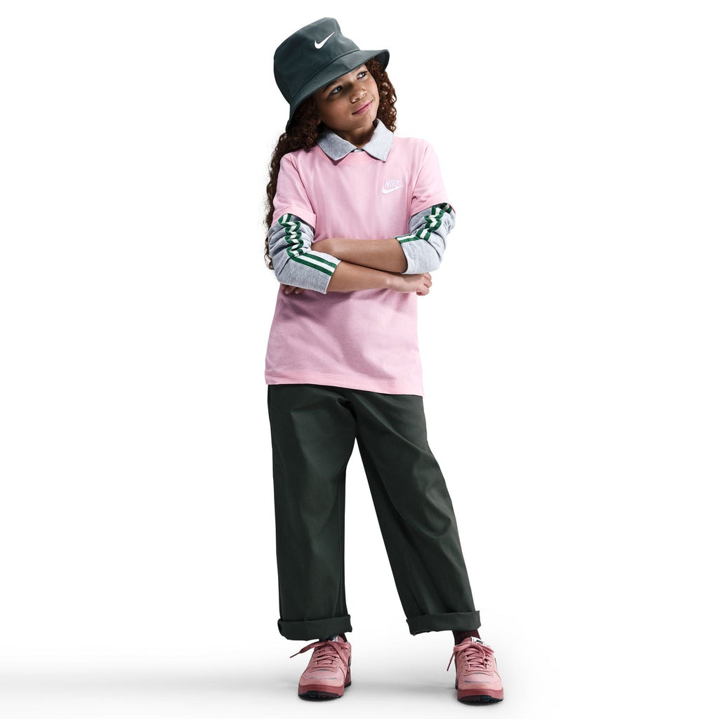 NIKE Authentic Embroidered Futura Tee - Youth