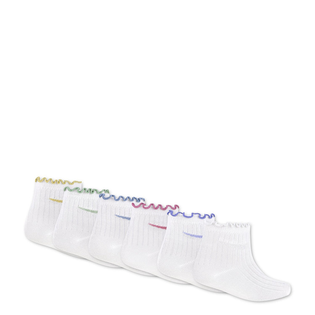 NIKE 6 Pack X-Small Lettuce Welt Ankle Sock